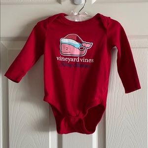 Vineyard Vines Christmas Bodysuit